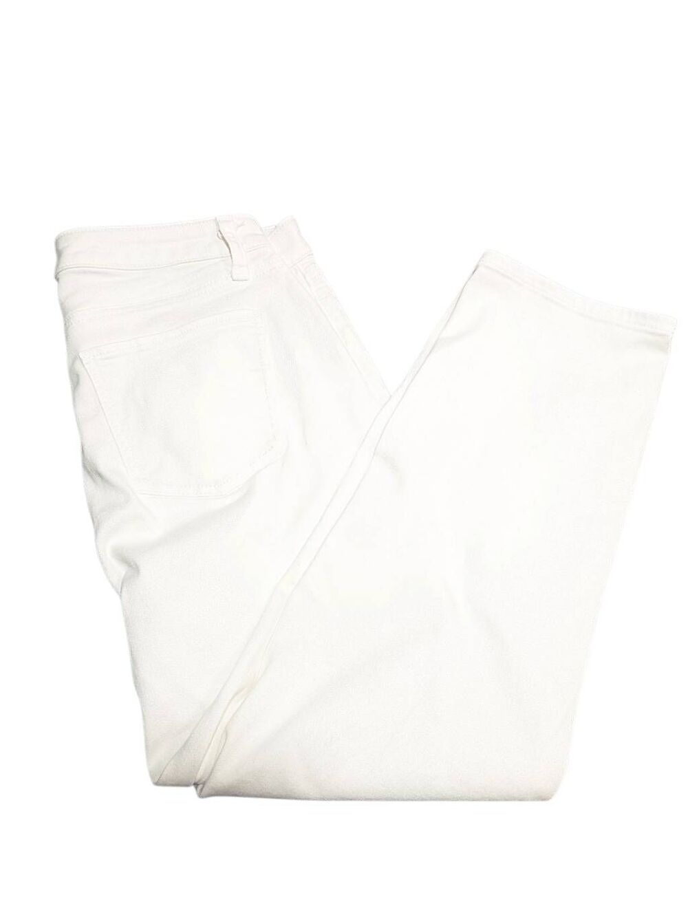 Talbots Flawless Straights Cropped White Women's 4